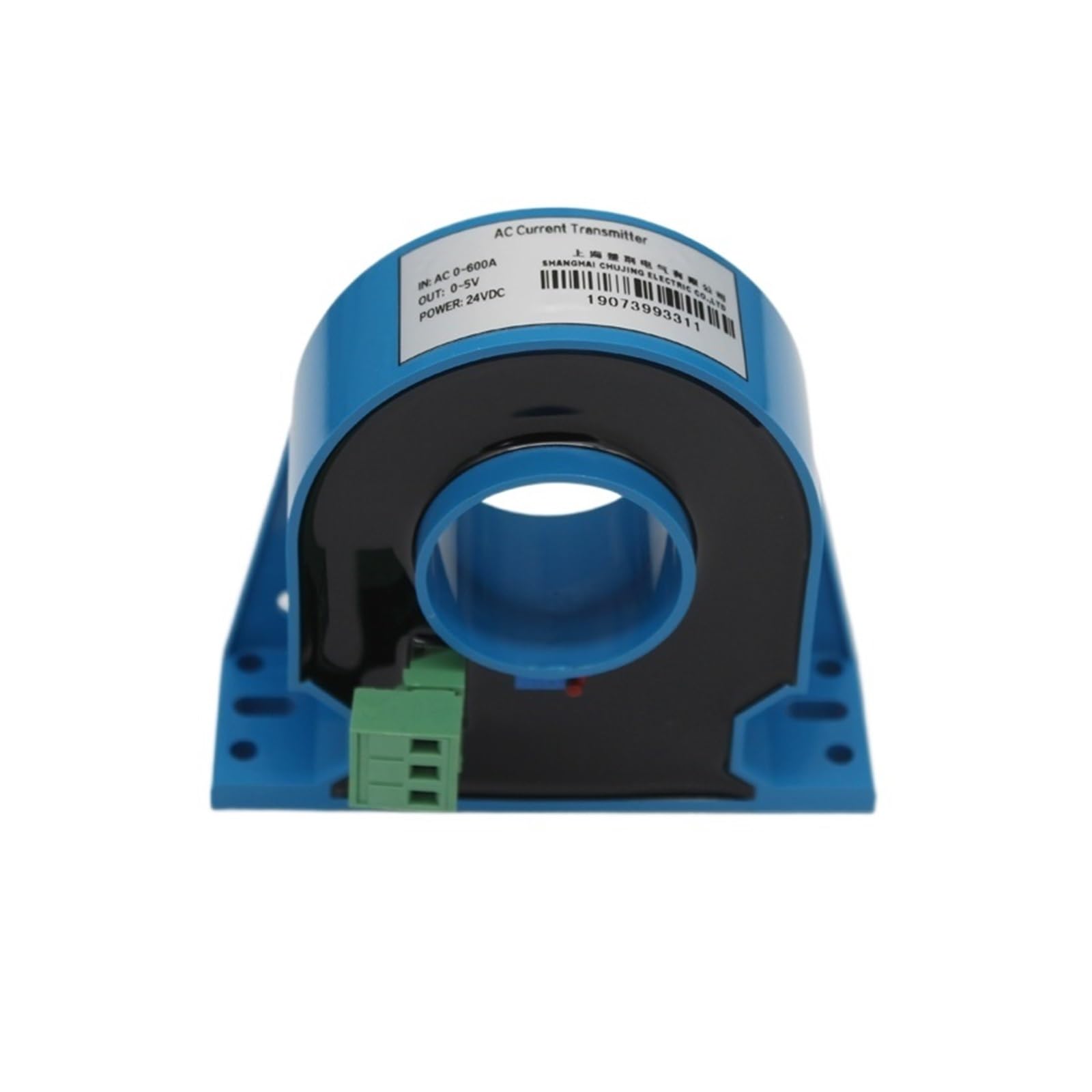 NACODLUL AC ampere transformer range AC0-600A 4-20mADC 0-20mA 0-10V 0-5V output analog signal Perforated current transmitter(4-20mA DC output)