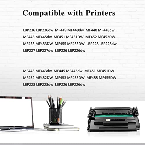 GREENPRINT 057H ( 057 ) Compatible Toner Cartridge High Capacity 10000 Pages for Canon LBP236dw MF445dw LBP226dw MF455dw MF449dw MF448dw MF443dw LBP228dw LBP227dw LBP223dw MF451dw MF452dw Printer - Thumbnail 4