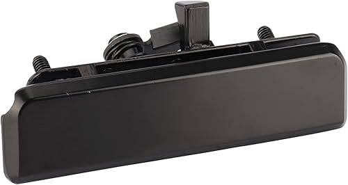 Miniatura 245 de TRQ Manija de la puerta exterior trasera izquierda del lado del conductor negra compatible con Honda Civic 2001-2005