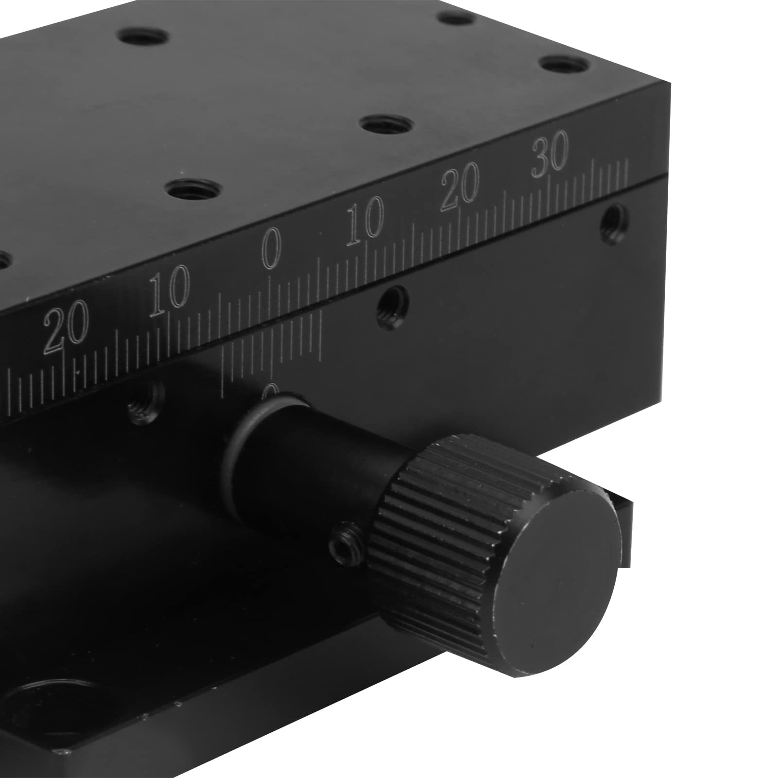Tavolino Lineare Manuale parti mobili lineari tavola rotante asse XY Asse X Tavolino Pignone Cremagliera a Coda di Rondine in Lega di Alluminio 90 X 40 Mm Precisione Piattaforma Fine-tuning Manual