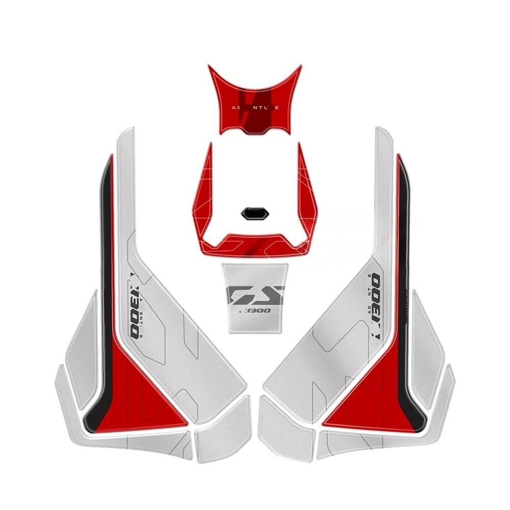 Réservoir autocollants protection résine moto R 1300 GS Adventure 2024 2025