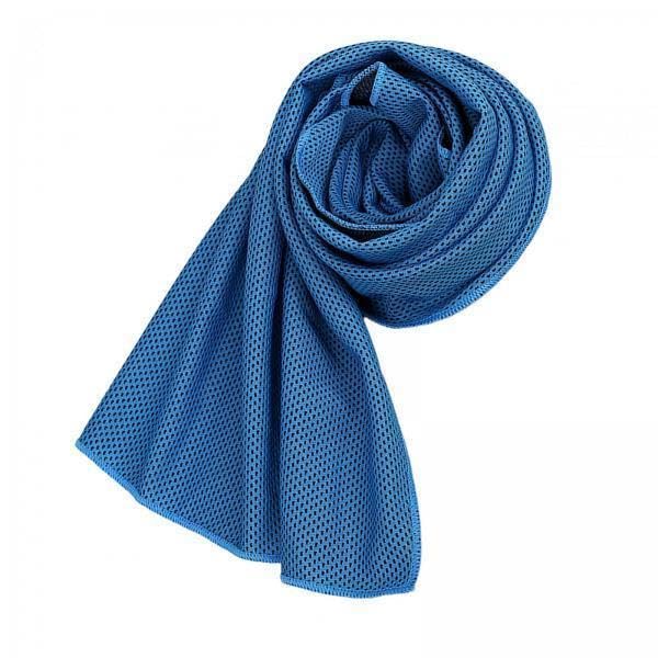 MERISHOPP 2xCooling Towel Breathable Fast Drying Ice Towel for Exercise Hot Weather Light Blue| Microfiber Gym Towel | Quick Dry Workout Towel-image-23