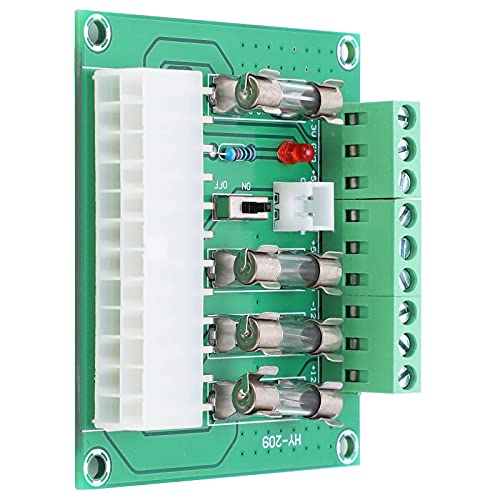 Placa de Conexión de Fuente de Alimentación ATX 20Pin 24Pin Placa de Alimentación ATX Módulo Adaptador de Fuente de Computadora para Computadora de Escritorio