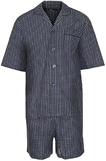 Mens Champion Summer Cotton Short Pyjamas Sleepwear Nightwear 3156 (Navy) 2XL