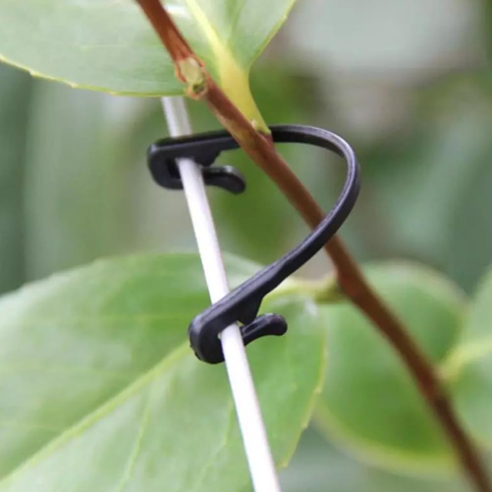 Operitacx 200pcs Rattan Plant Trellis Clips Adjustable Support Clips for Climbing Plants Vines and Vegetables Ideal for Trellis Garden Securing Stems Tomatoes and Flowersthe Garden - Image 3