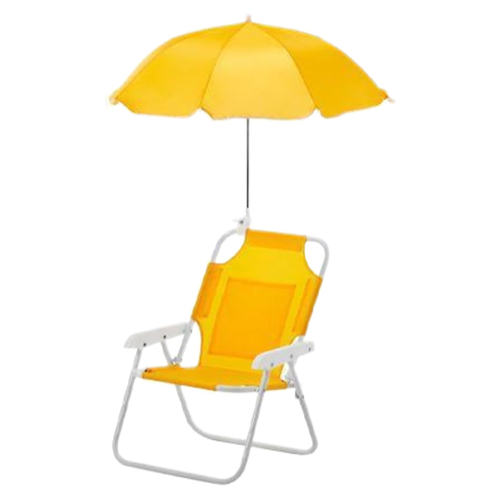 Chaise de plage pliable pour enfants - Chaise pliante inclinable avec parasol, siège résistant pour voyage, pique-nique, extérieur, jardin, piscine