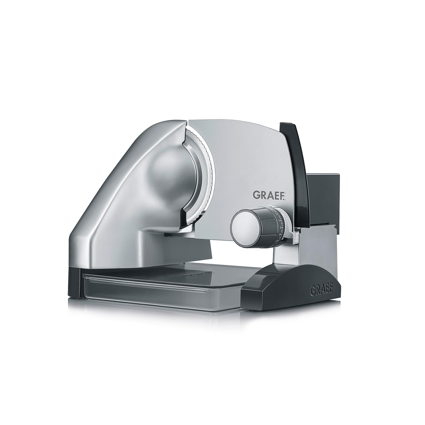 GRAEF. S50000 Slicer with Storage Box and MiniSlice Attachment, Silver