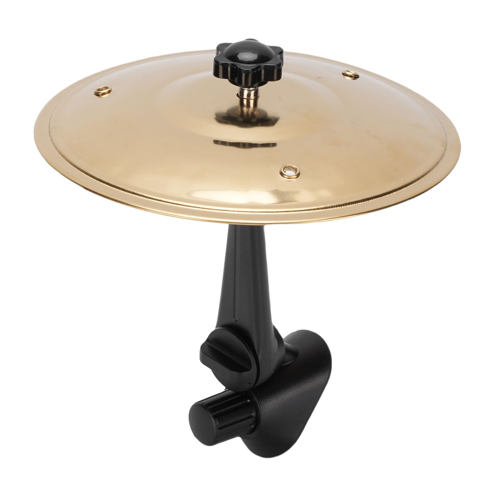 CHICIRIS Car Cymbal, Car Cymbal Cymbal Mini Bęben dla Pojazdów Air Vent Dash Dash Małe Zabawne Akcesoria Praktyczne (GOLD)