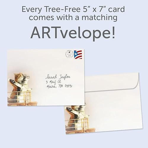 Miniatura 2 de Tree-Free Greetings - Tarjetas de felicitación de aniversario - Diseños artísticos - 1 tarjeta + sobre a juego - Hecho en Estados Unidos - Papel