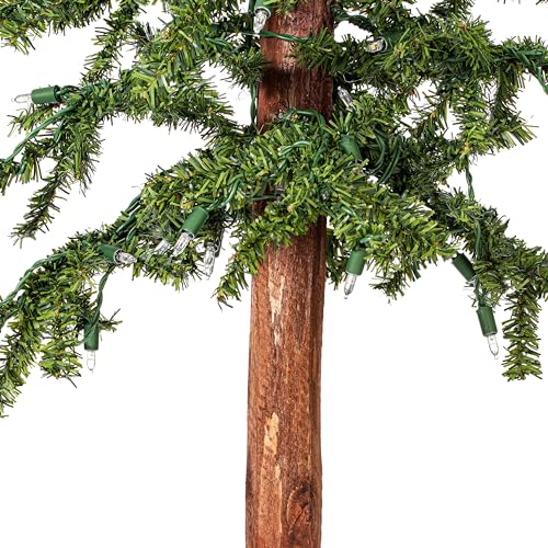 Vickerman-2-3-4-Natural-Alpine-Artificial-Christmas-Tree-Set-Warm-White-LED-Lights-Christmas-Tree-Set Vickerman 2 3 4 Natural Alpine Artificial Christmas Tree Set Warm White LED Lights Christmas Tree Set