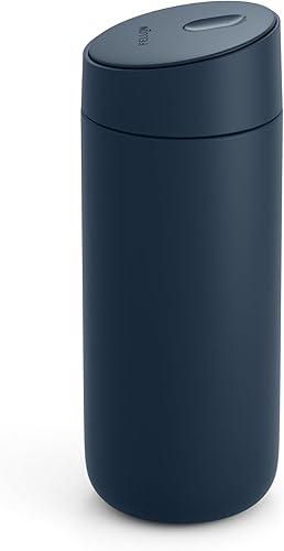 Miniatura 10 de Fellow Taza de café de viaje Carter Move de 16 onzas con tapa deslizante vaso de café a prueba de fugas con interior de cerámica y acero inoxidable