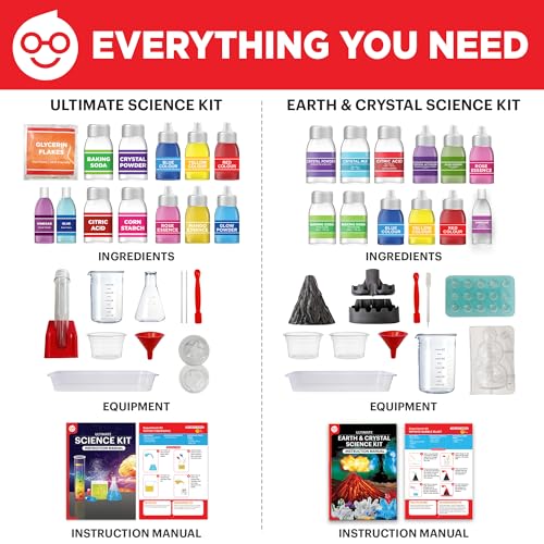 Einstein Box Science Gift Set for Boys & Girls Aged 8-10-12-14 Years | Birthday Gifts Ideas for Kids | STEM Learning Toys for 8,9,10,11,12,13,14-Year-Olds | 2-in-1 Educational Toys Set |