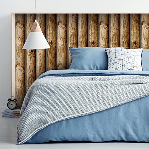 Roommates Rmk11308Wp Brown Cabin Logs Peel And Stick Wallpaper #TOP4