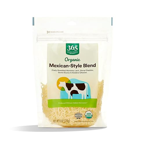365 by Whole Foods Market, Blend Mexican Fancy Shredded Organic, 6 onzas
