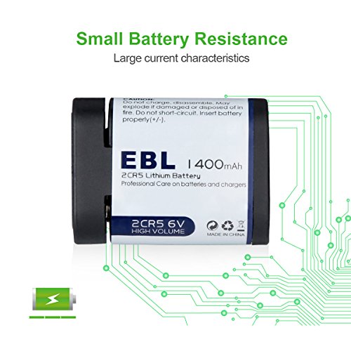 Ebl 2CR5 6V Lithium Batteries thumb #3