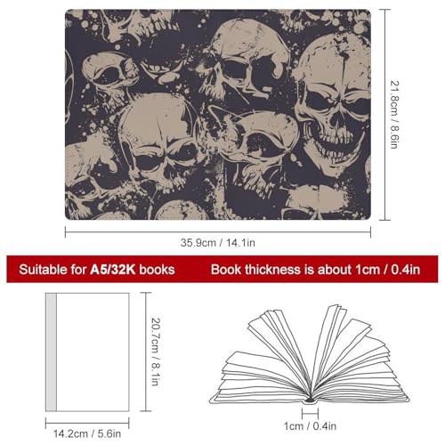 Carnet de Notes A5 à Reliure Plate Réutilisable en Cuir PU Souple - 2