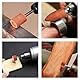 Bamyli 48 Stück Korund Schleifspitze Set, Schleifstift für Bohrmaschine, Grinding Wheel Polishing Head Bit with 3mm Shank (3 Formen)