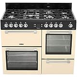 Leisure CK110F232 Gas Cooker A Black – Ovens and Cookers (Stove, Black, Buttons, Rotating, Front, Electronic, LED) - Image 6