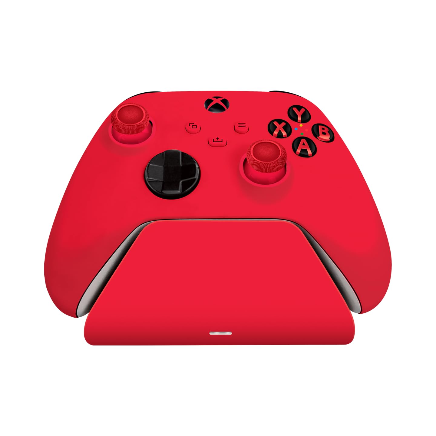 Razer Universal Quick Charging Stand for Xbox Series X|S - Magnetic Secure Charging, Perfectly Matches Xbox Wireless Controllers, USB Powered - Pulse Red (Controller Sold Separately)