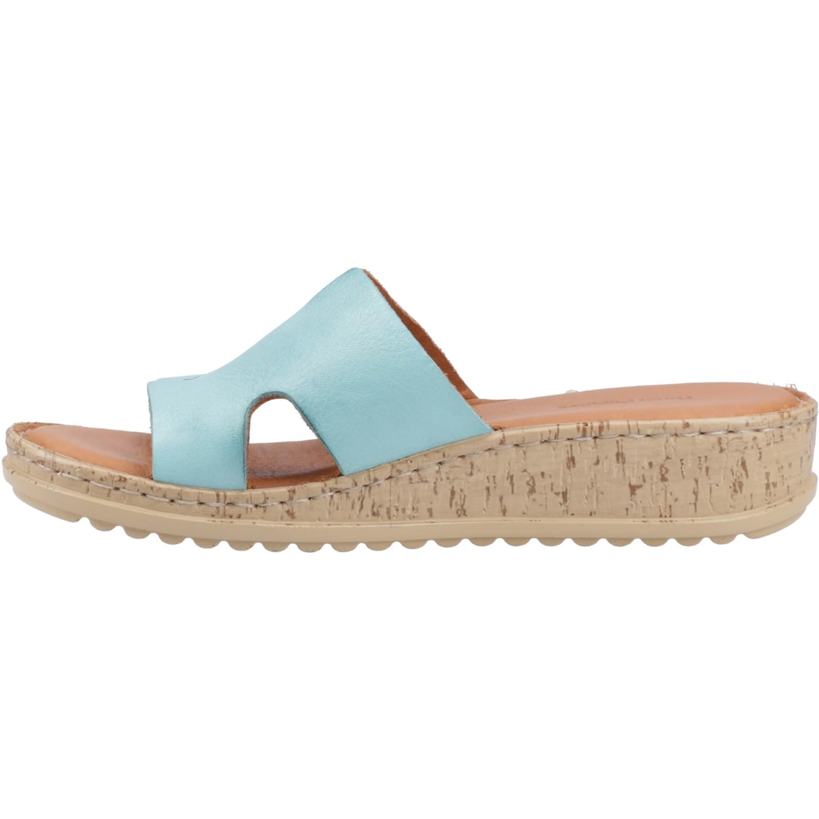 Hush Puppies Women's Eloise Mule Sandal in Aqua | Size: 4
