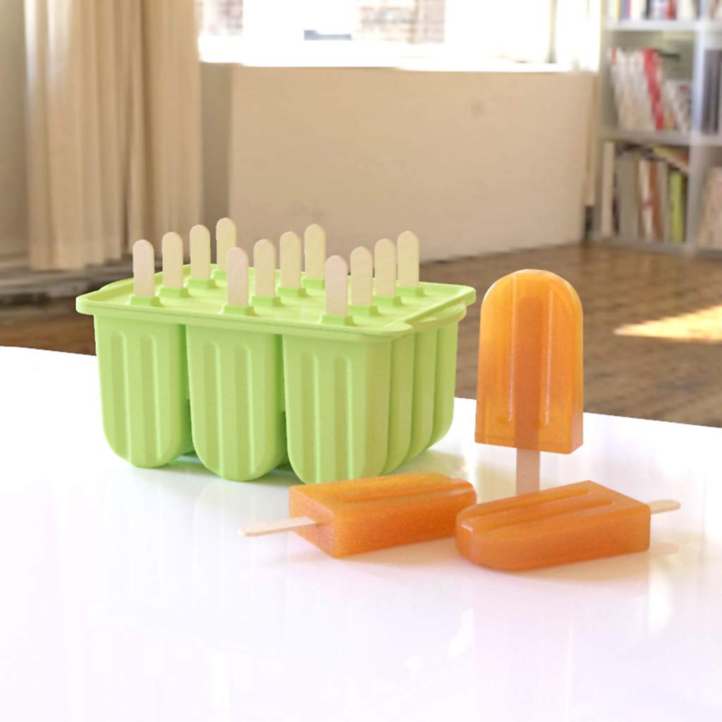 Bac à glaçons réutilisable en silicone à 12 compartiments