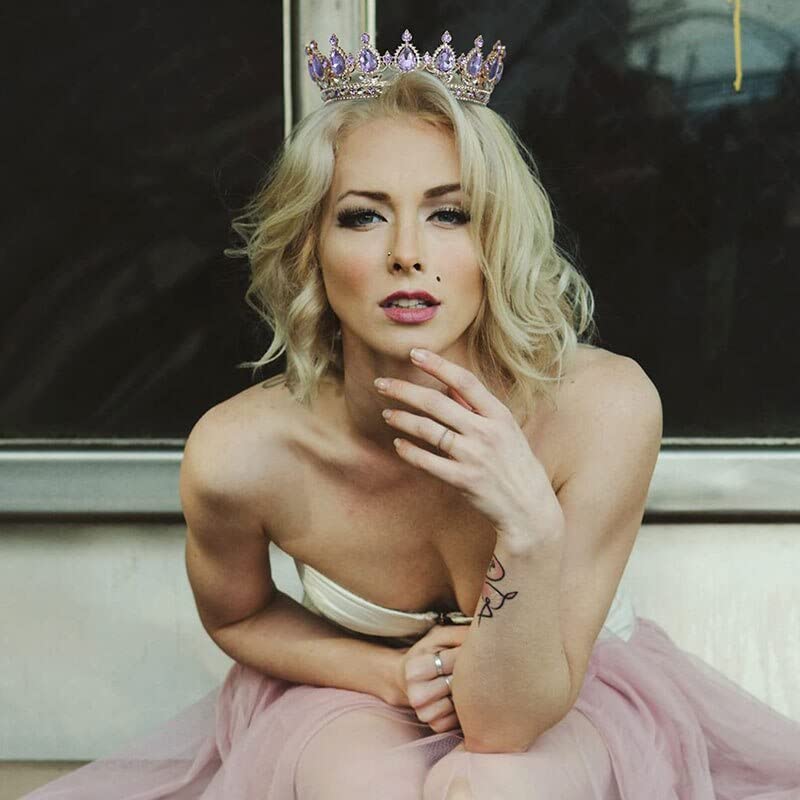Coronas de tiara de cristal para mujer perfectas para tu baile de gala 3