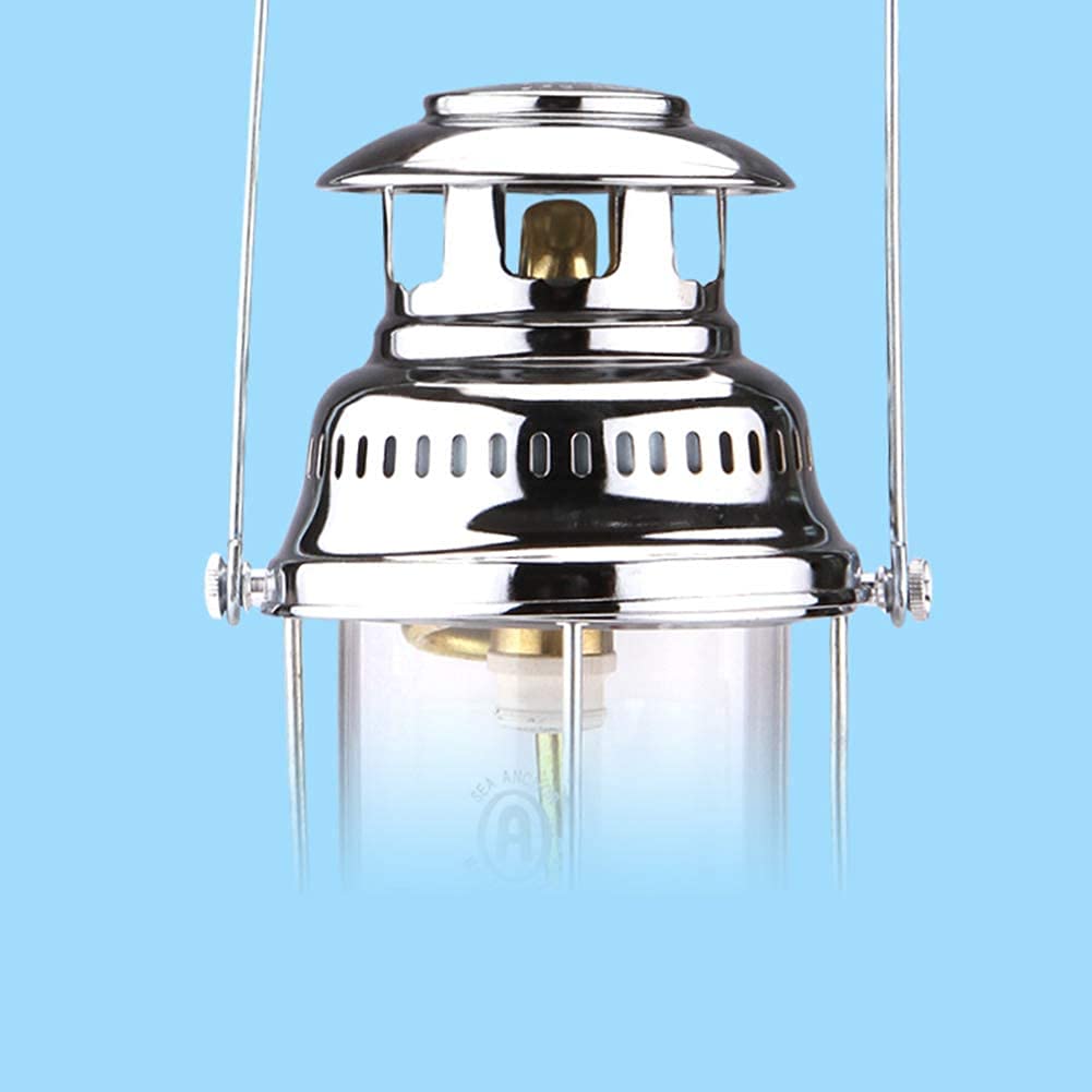 Lampada classica a cherosene, lampada a olio regolabile per interruzione di corrente di emergenza, illuminazione da campeggio domestica