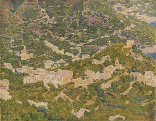 Poster Ravello Kristian Zahrtmann : tableau moderne pour déco murale