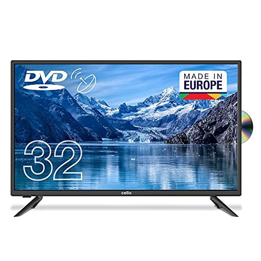 Cello C3220FDE Téléviseur LED 32 Pouces HD Ready avec Lecteur DVD Intégré