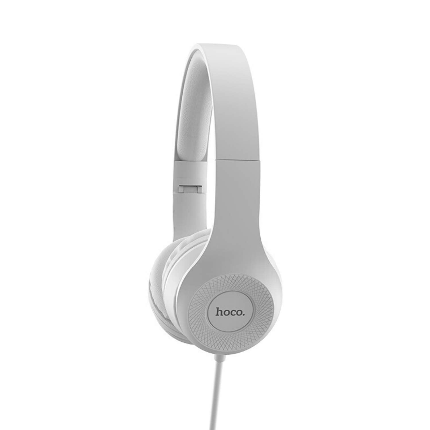 HOCOW21 - Graceful Charm Wire Headphones, Plug: 3.5mm, Cable Length: 1.2m, Compatible With Mobile Phones And Tablets - Grey