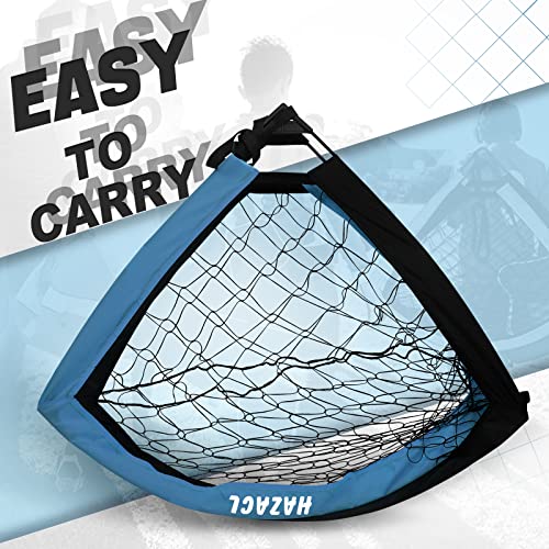 Hazacl Kid Soccer Goal For Backyard 9X5Ft Portable Soccer Net For Backyard Large Pop Up Soccer Goal Net With Carry Bag For Indoor Or Outdoor #TOP3