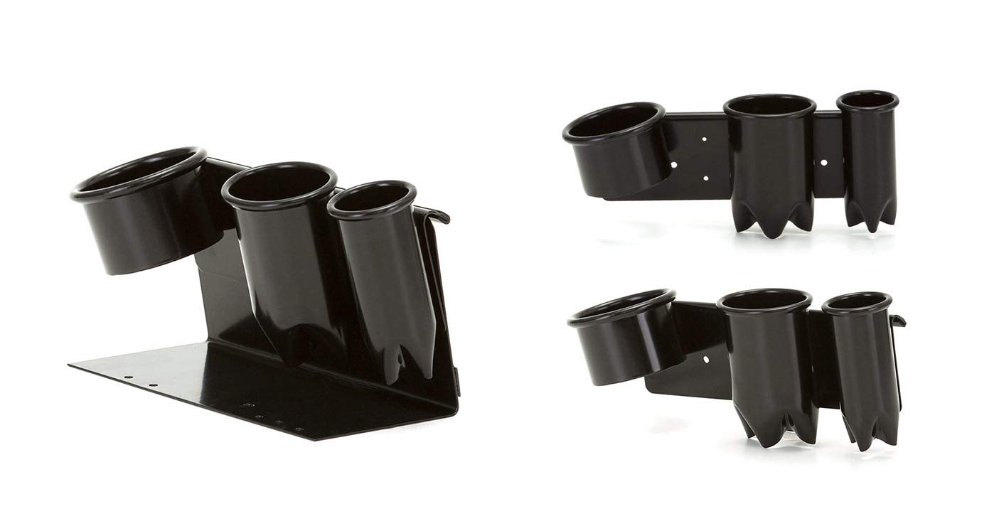 Kayline Appliance Holder Holds: 1-blower, 1-flat Iron & 1-curl Iron Black #ah600