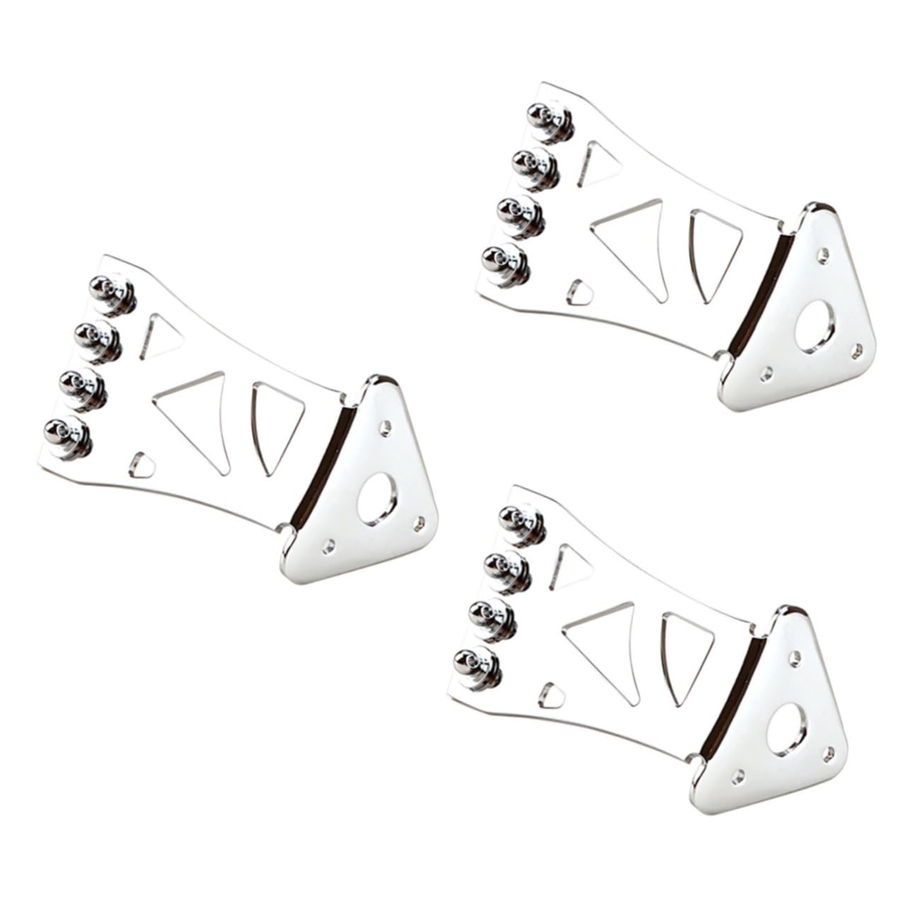 ibasenice 3stücke Banjo Saitenhalter Saiten Banjo Zubehör Chrom Tailpiece Für Optimale Saitenfixierung Langsam Und Stabil Für Geeignet