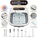 UNIFULL Collapsible Foot Spa Bath with Heat, Touch Screen, Remote Control, Massage Rollers, Timer, Bubble, Foot Pedicure Kit, Temperature Control Pedicure Foot Spa, Foot Bath