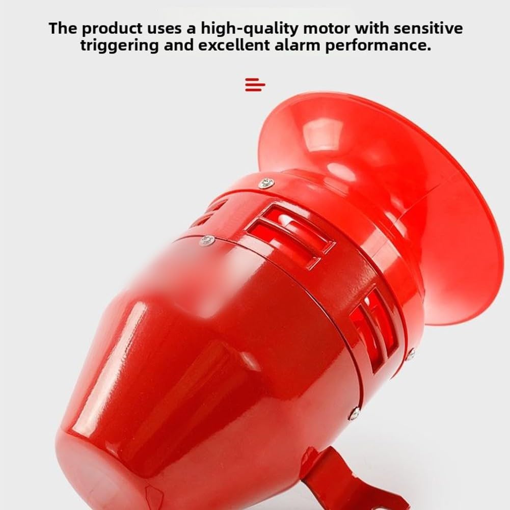 Sirena de alarma para exteriores de 110 dB, 220 V, 60 W, dispositivo de seguridad industrial, hierro, construcción, almacén, fuego