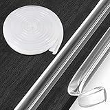 Baby Proofing, 100% Silicone Edge Protector Strip, Soft Corner Protectors for Kids, 6.6ft Pre-Tape...