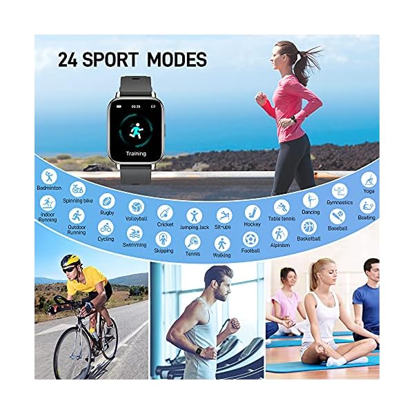 Smart-Watch-mebossco-Fitness-Tracker-for-Women-Men-169-Inch-Smartwatch-with-Sleep-Heart-Rate-Monitor-IP68-Waterproof-Sports-Watch-with-Step-Counter-Fitness-Watch-for-Android-iOS-Phones-Black Smart Watch, mebossco Fitness Tracker for Women Men, 1.69 Inch Smartwatch with Sleep Heart Rate Monitor, IP68 Waterproof Sports Watch with Step Counter, Fitness Watch for Android iOS Phones, Black