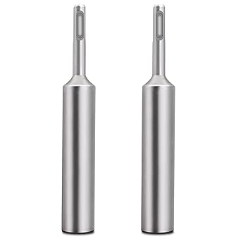SDS-Plus Ground Rod Driver for 5/8 & 3/4 Ground Rods Great for All SDS Plus Hammer Drills Steel. (2)