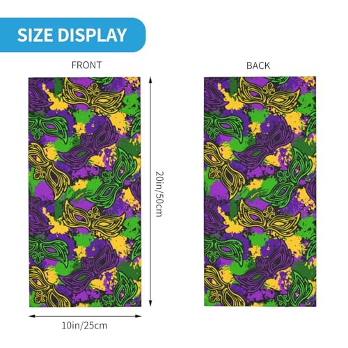 Unisex Face Cover Magic Wide Wicking Headbands UPF 50++ Neck Warmer2