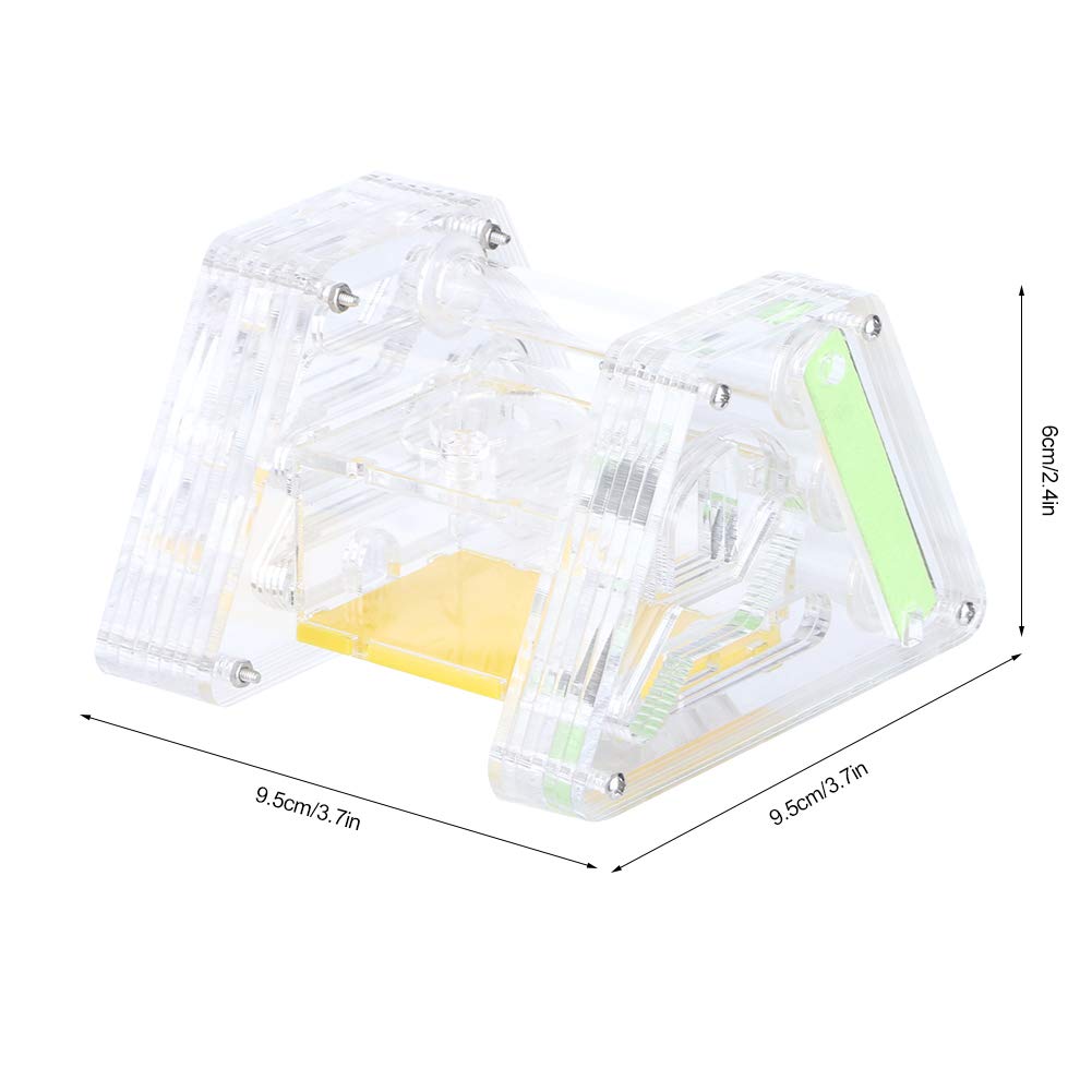 Hormiguero de Acrílico, Kit Científico Educativo con Caja de Observación, Nido de Hormigas con Humedad, Habitat Transparente para Niños
