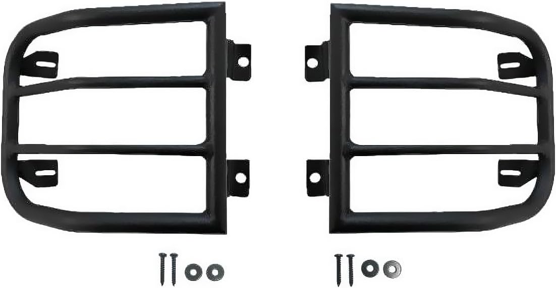 APJ製 デリカ D5 D:5 テールランプガード マットブラック ライトガード