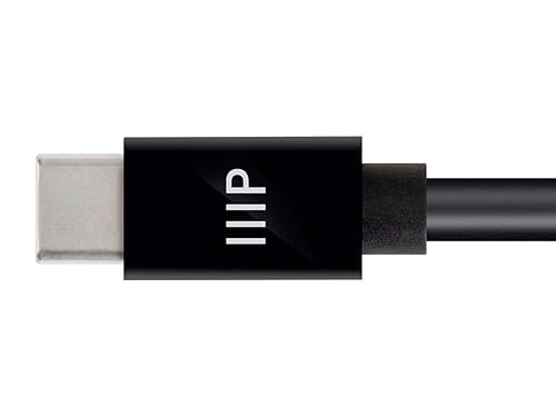 Miniatura 3 de Monoprice Cable de carga y sincronización tipo C a tipo C - 6 pies - Negro, USB 2.0, chaqueta TPE, hasta 5A100W, carga rápida - Seleccione serie