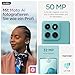 Motorola Edge 60 Fusion Smartphone (Robustes 6,67“-pOLED-Display Dank Corning Gorilla Glass 7i, widerstandsfähig, 50-MP-Kamera mit Moto-AI, 8/256 GB, 5100 mAh) Pantone Amazonite, inkl. Handyhalterung