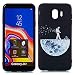 Produktbild Hülle für Samsung Galaxy J4 2018, KANTAS Weich Schwarz Silikon Schutzhülle Handyhülle Schlank Weich Rückseite TPU Ultra Dünn Bumper Back Cover für Samsung Galaxy J4 2018, Moonwalk
