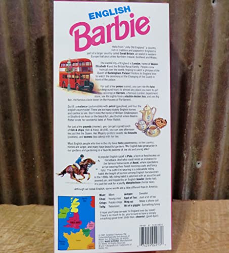 Muñeca Barbie 1991 vestida para equitación miniatura 5