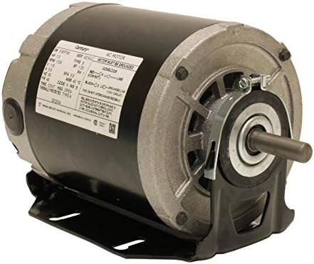 A.O. Smith GF2034 Century Resilient Base Split Phase Electric Motor, 115 Vac, 6.8 A, 1/3 Hp, 1725 RPM