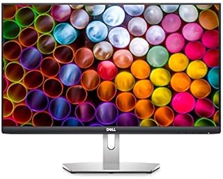 Dell S2421H 24-Inch 1080p Full HD 1920 x 1080 Resolution 75Hz USB-C Monitor, Built-in Dual Speakers, 4ms Response Time, Dual HDMI Ports, AMD FreeSync Technology, IPS, Silver