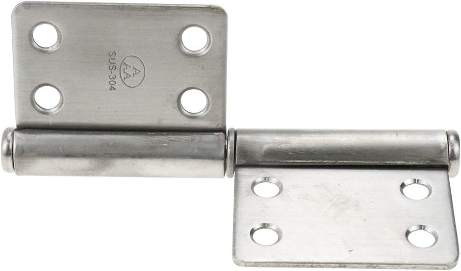 Flag Hinges 4 Inch 304 Stainless Steel Cupboard Door Hinges - 2pcs