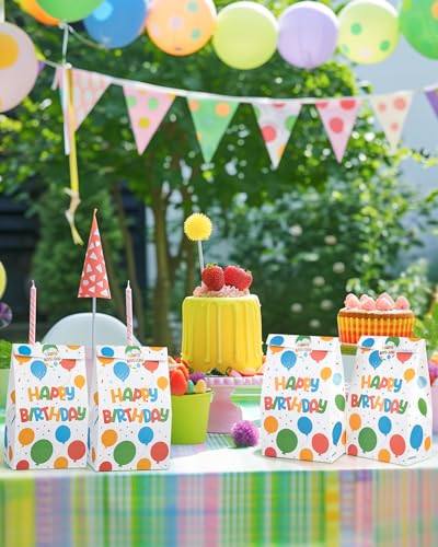 Hursroor GB-G-24 Happy Birthday Party Favor Bags thumb #5