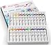 Ampela Acrylic Paint Set 24 Colors 12 ml Tubes of Acrylic Non Toxic Paints Sets Kits of Acrylic Art Craft Paint Palette for Painting for Kids Adults Beginners Artists